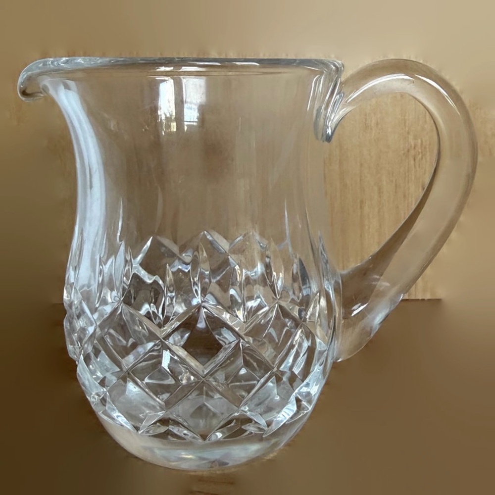 Vintage Crystal Creamer